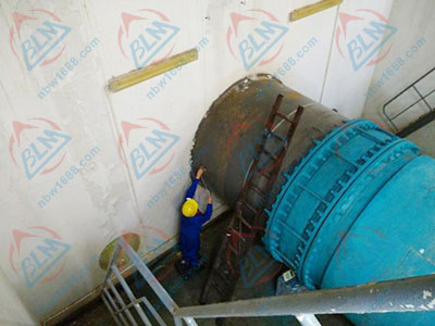 污水厂流量计检定3