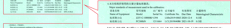前卡穿心式千斤顶CNAS校准证书说明页4